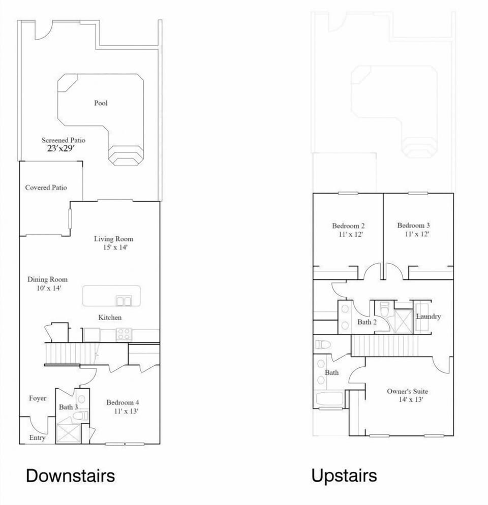Townhouse Floor Plans
