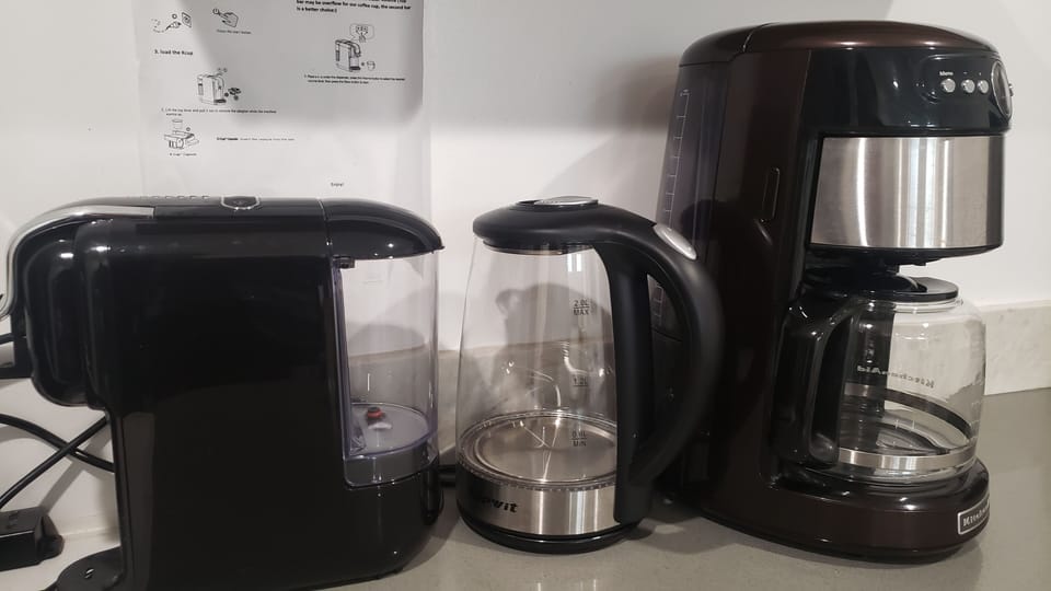 Kcup and drip coffee makers
