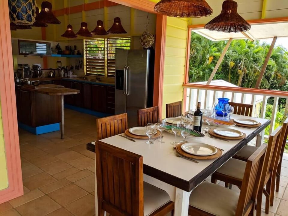 Dining Area and Kitchen