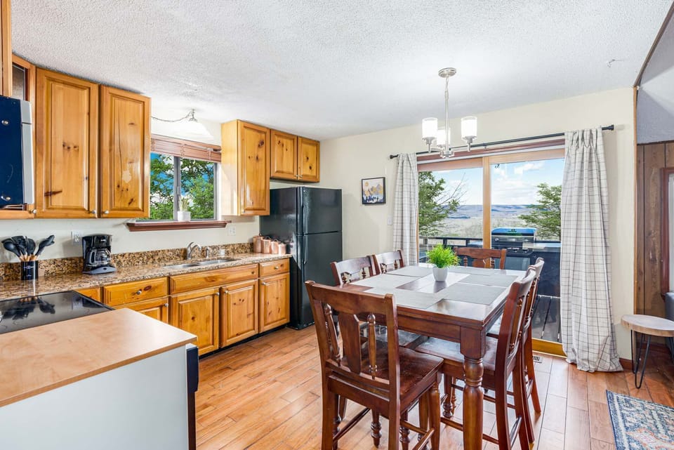 Fully stocked kitchen
