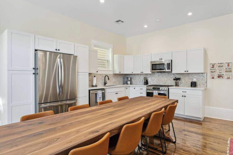 Fully stocked kitchen