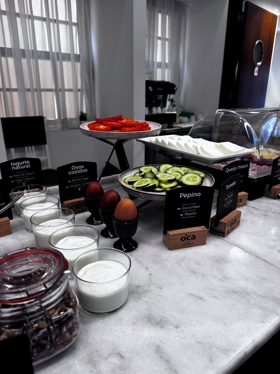 Breakfast buffet