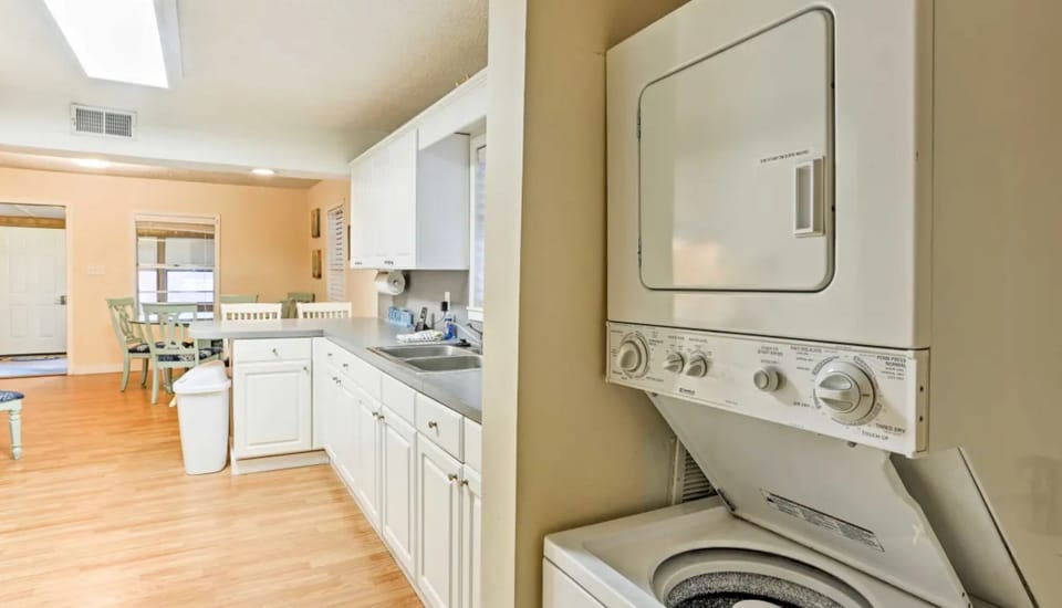 kitchen and laundry