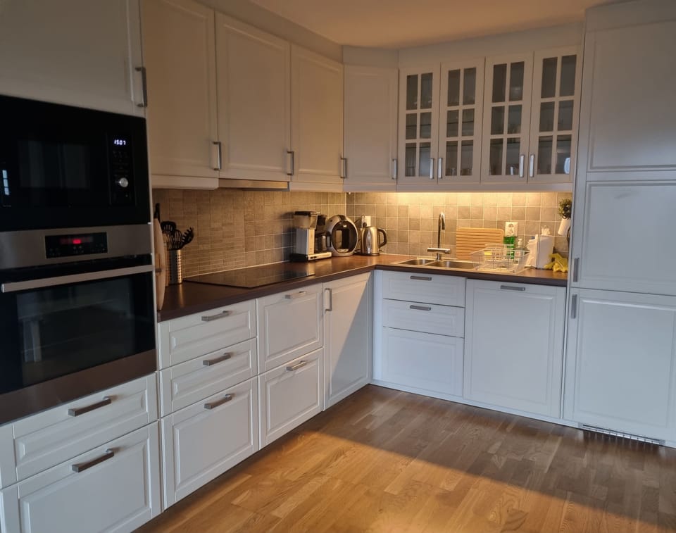 Modern well equipped kitchen