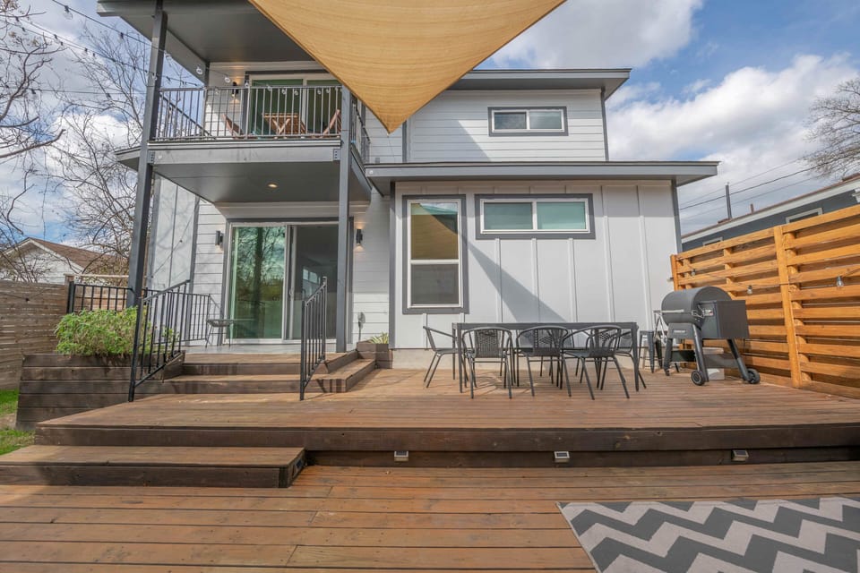 providing ample room to host outdoor BBQs and indulge in alfresco dining