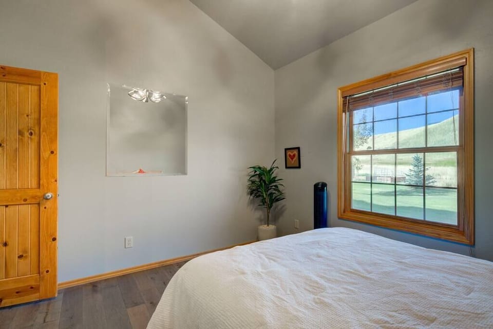 Great views from everyone window, even in the guest rooms at the Bull Wheel Estate. 