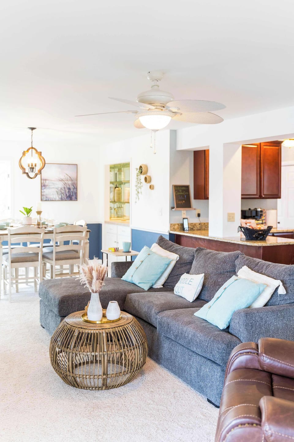 Our home is thoughtfully decorated so you can relax and unwind.