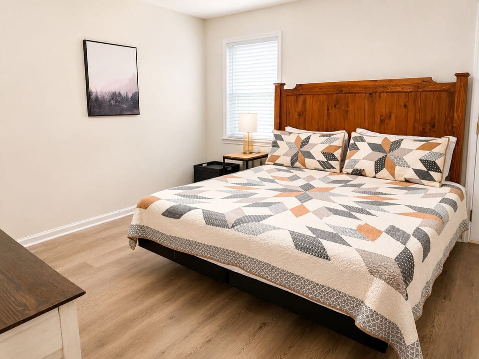 King bed
