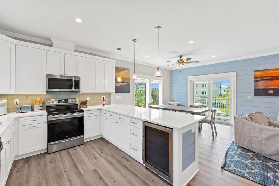 Kitchen and Dining Area