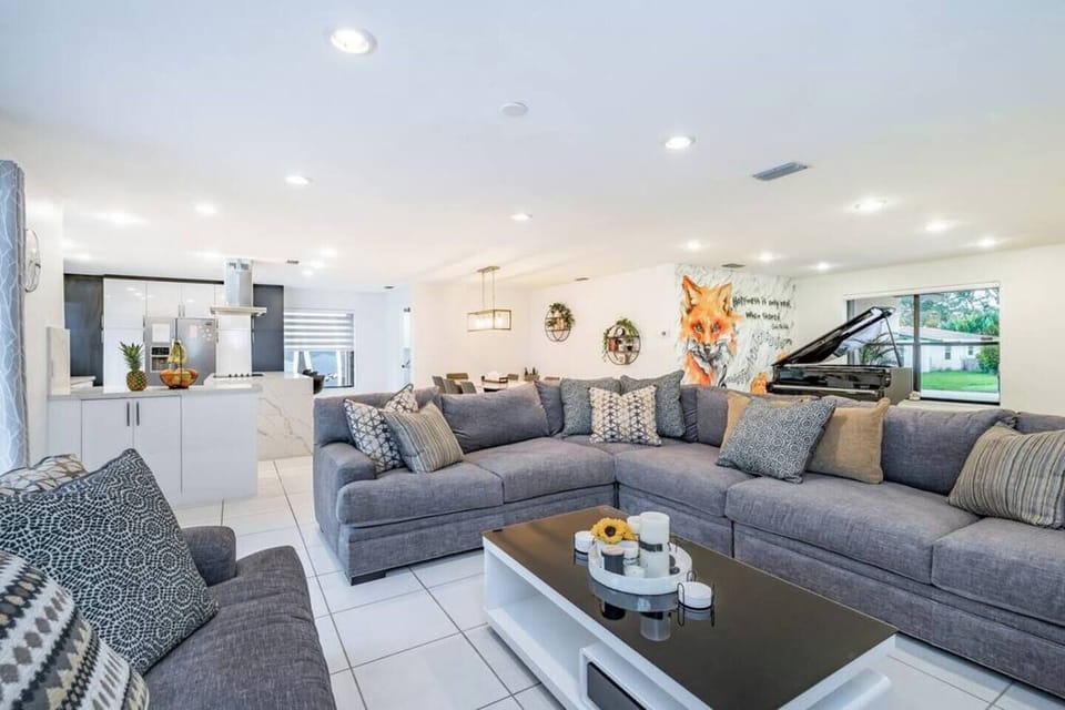 Fox Island cozy living room