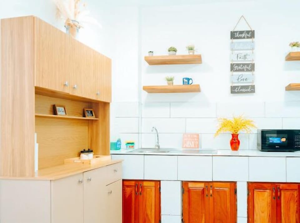Our kitchen is equipment with everything you need to prepare your meals