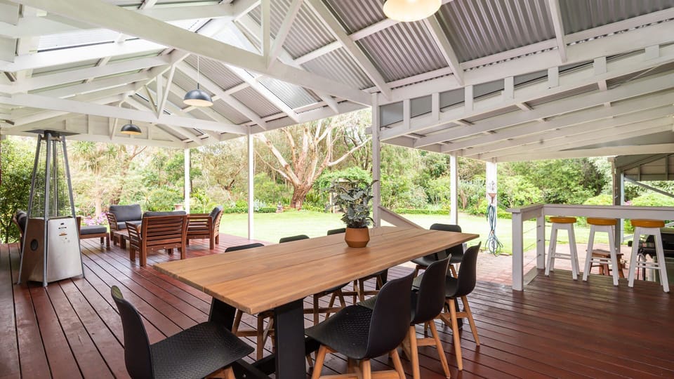 Outdoor entertaining area 
