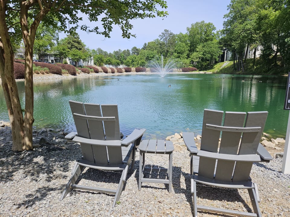 Enjoy the peaceful view.