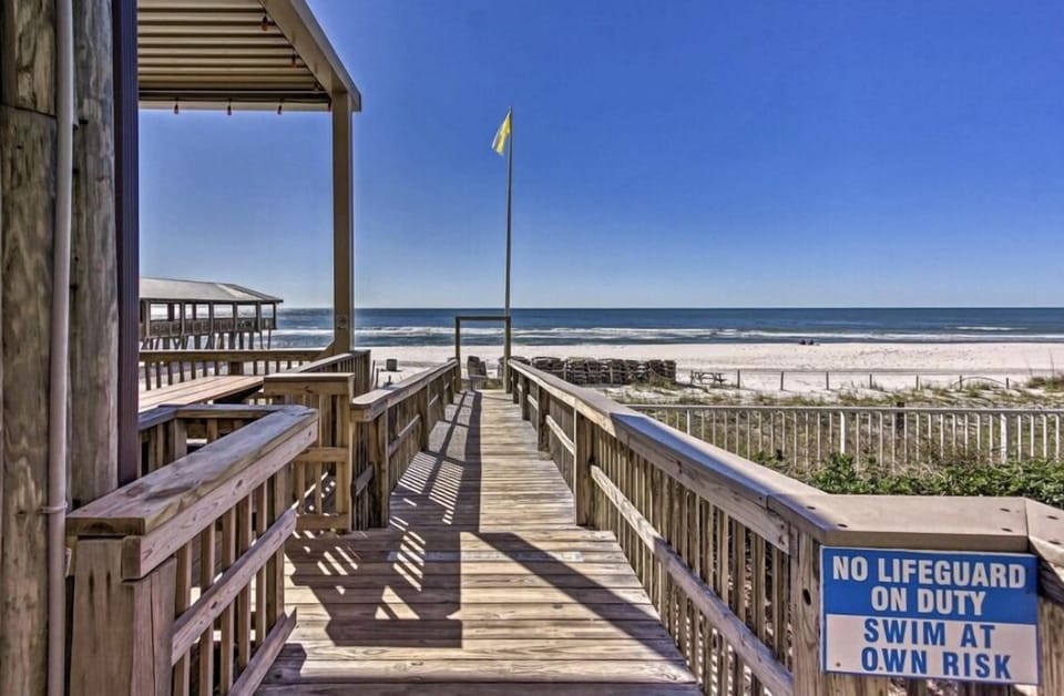 Beach entrance