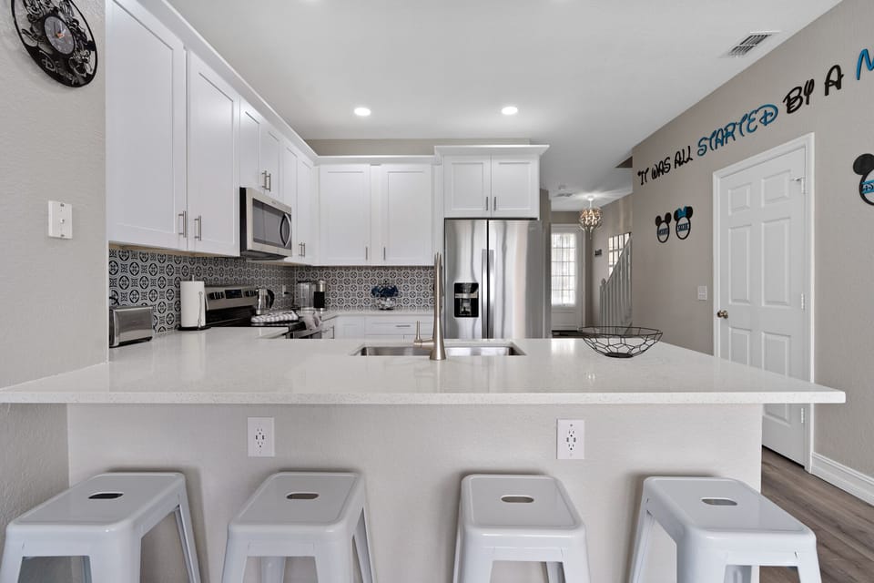 Modern Stainless Steel Appliances Just Installed!