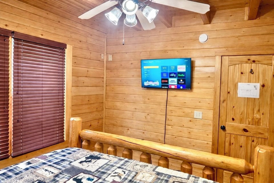Roku TV in master bedroom!