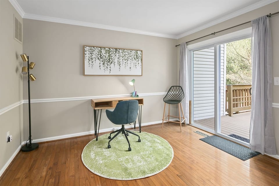 Home den delivers a quiet & serene workspace -work when it suits you-