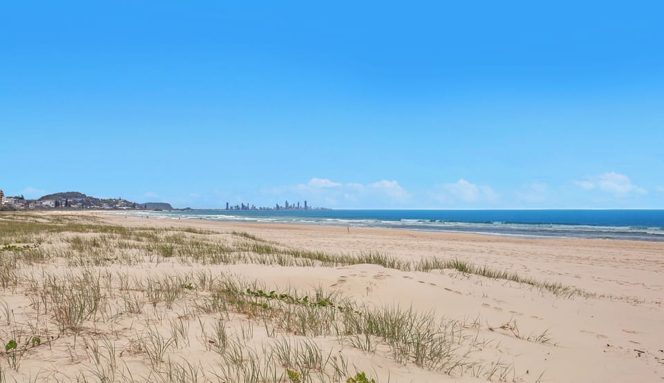 Beach across the road 1 min walk