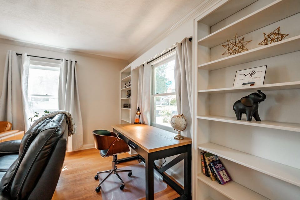 Workspace with nice window