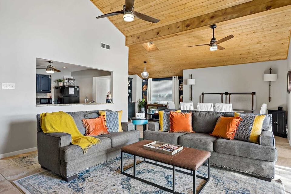 "This place is a hidden gem!!! You will not be disappointed with your stay here. It’s a home away from home, decorated beautifully for a vacation home, and the bed was incredibly comfortable. But let’s talk about that view! I couldn’t get enough of the lake front view and how close the porch is to the water. You can even hear the lake lapping at the shore. It was so peaceful I ...