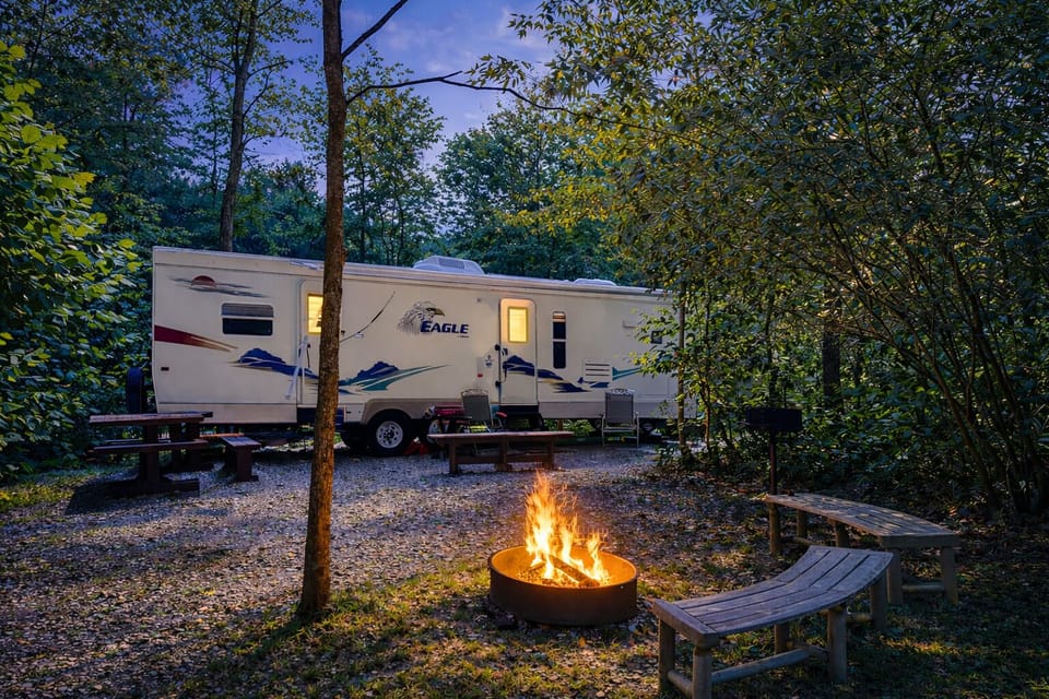 RV site 2: twilight