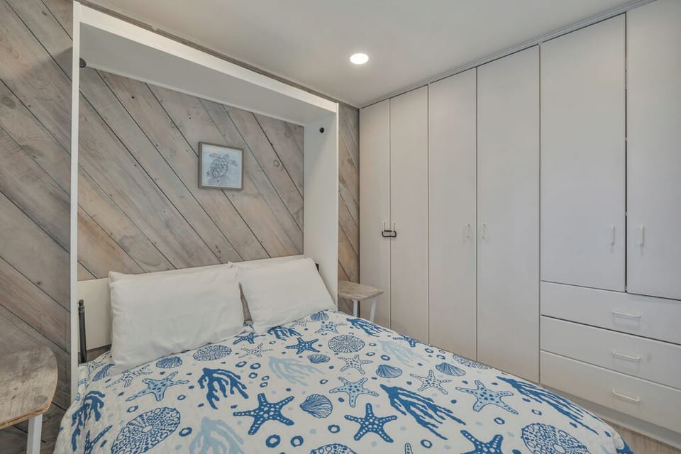 Plenty of closet space throughout and a Full Murphy Bed!