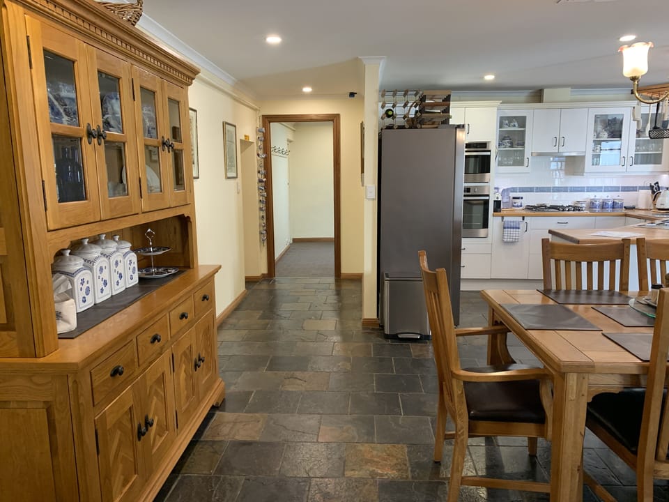 Dining, looking towards office