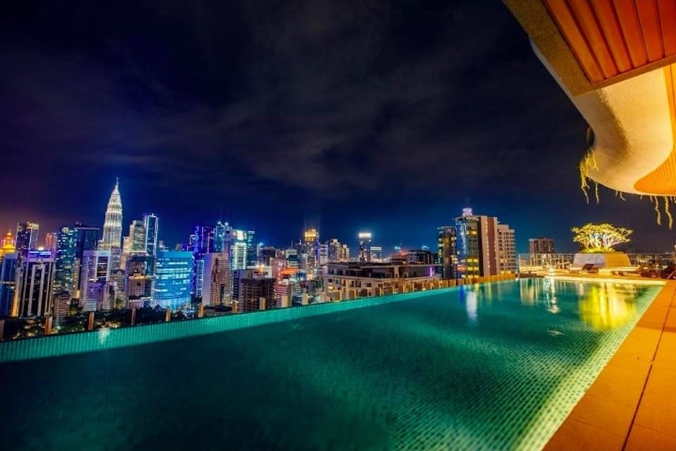 Rooftop pool