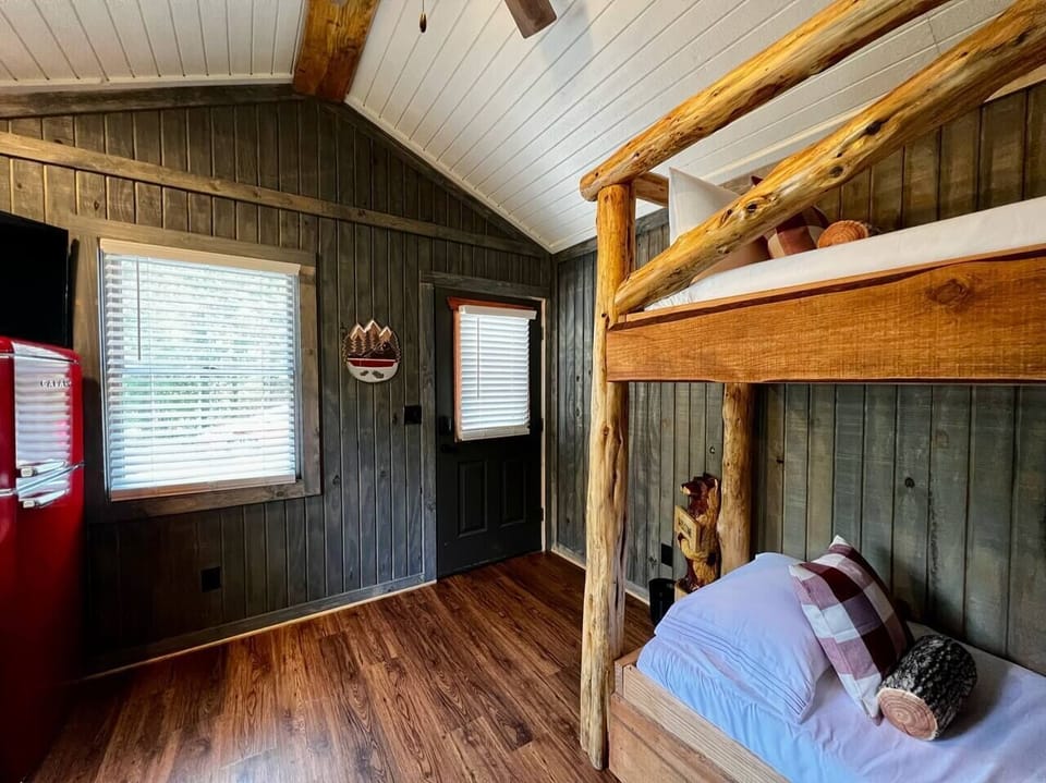 Entrance to cabin