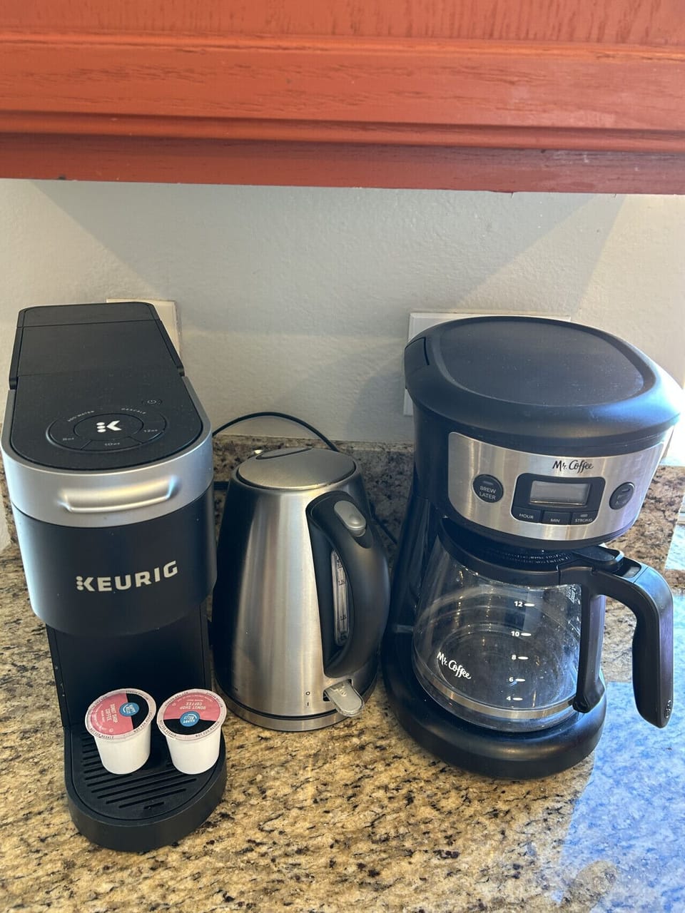 Both keurig and drip.