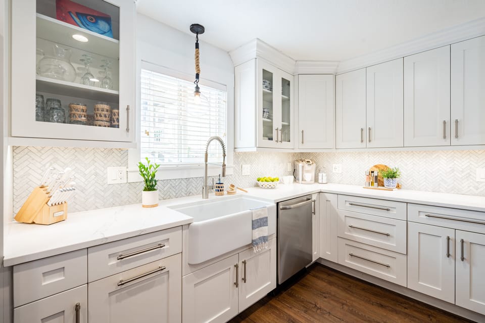 Easily keep the kitchen stocked with convenient grocery shopping five minutes away.