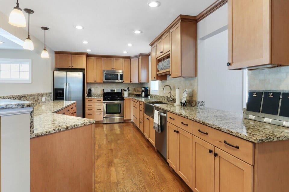 Fully equipped kitchen