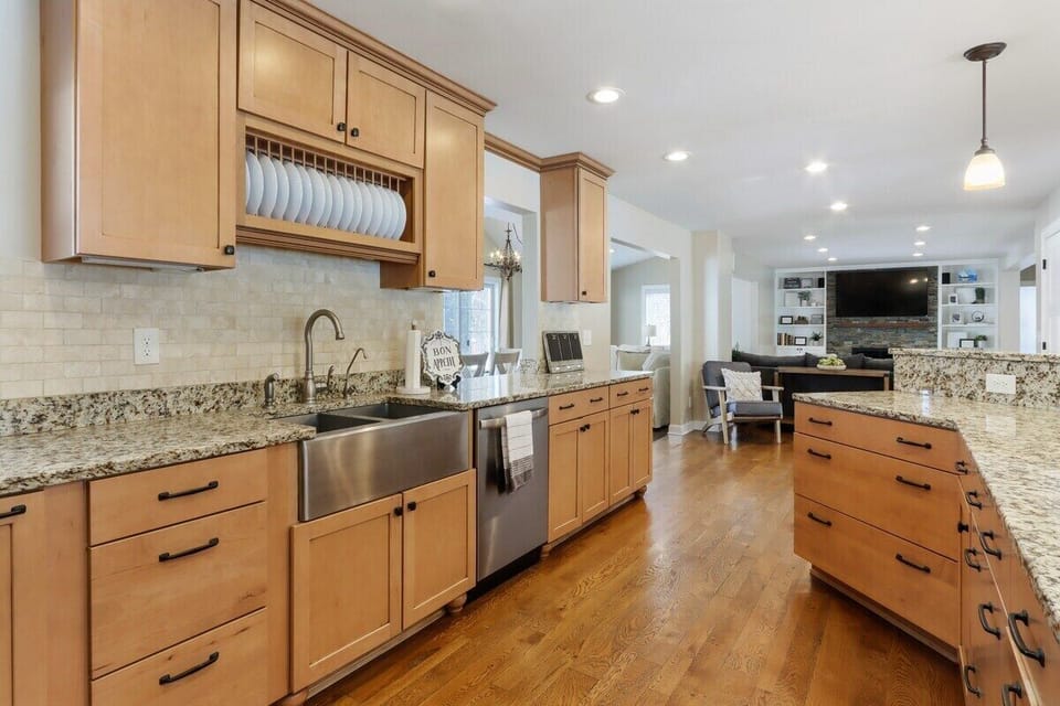 Fully equipped kitchen