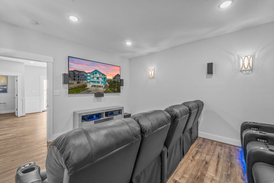 Surf or Sound Realty - 1093 - Hatteras Holiday - Theater Room -2
