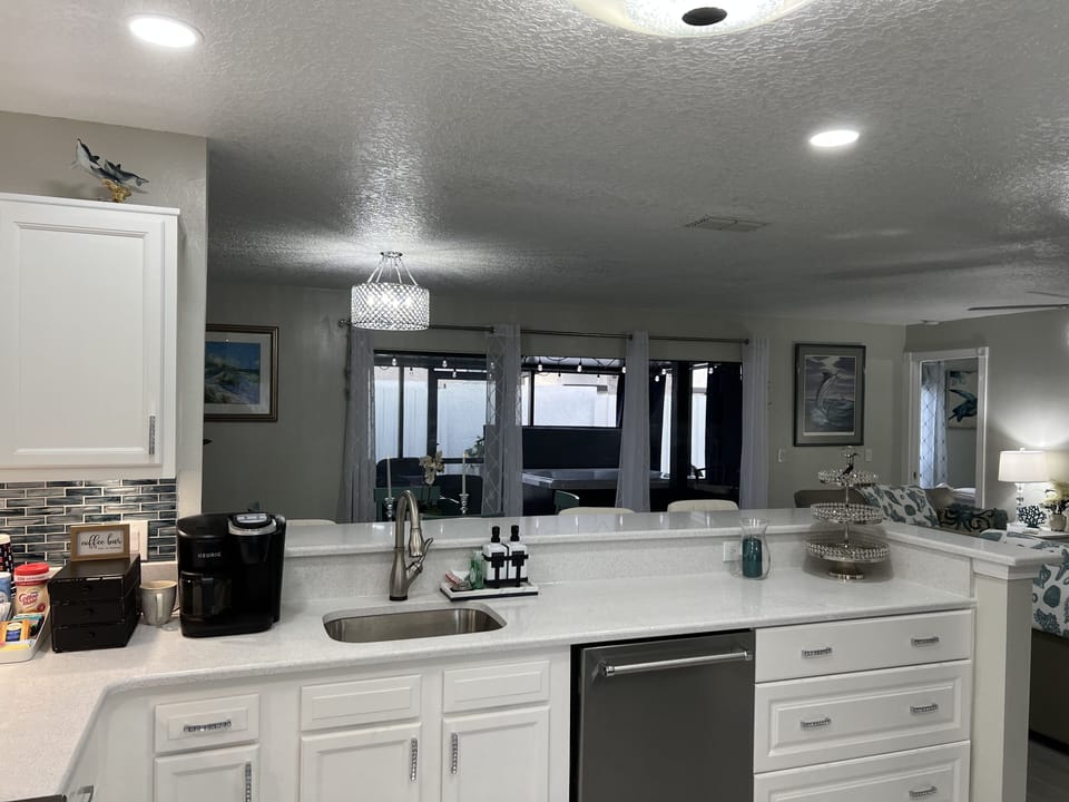 Kitchen with Coffee Station,  Large and Small Appliances 