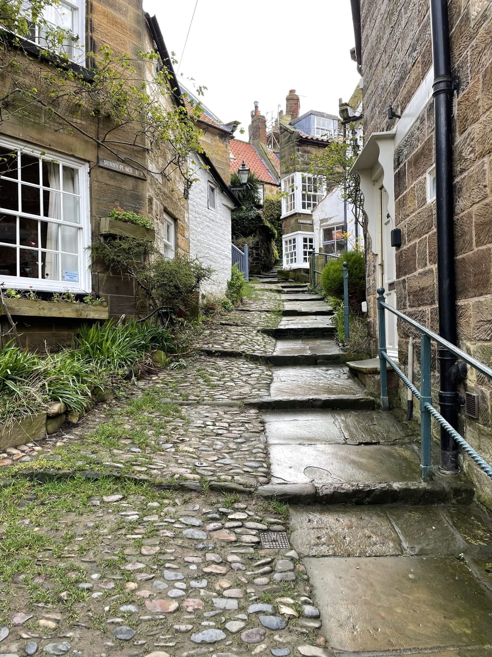 Towards the cottage 