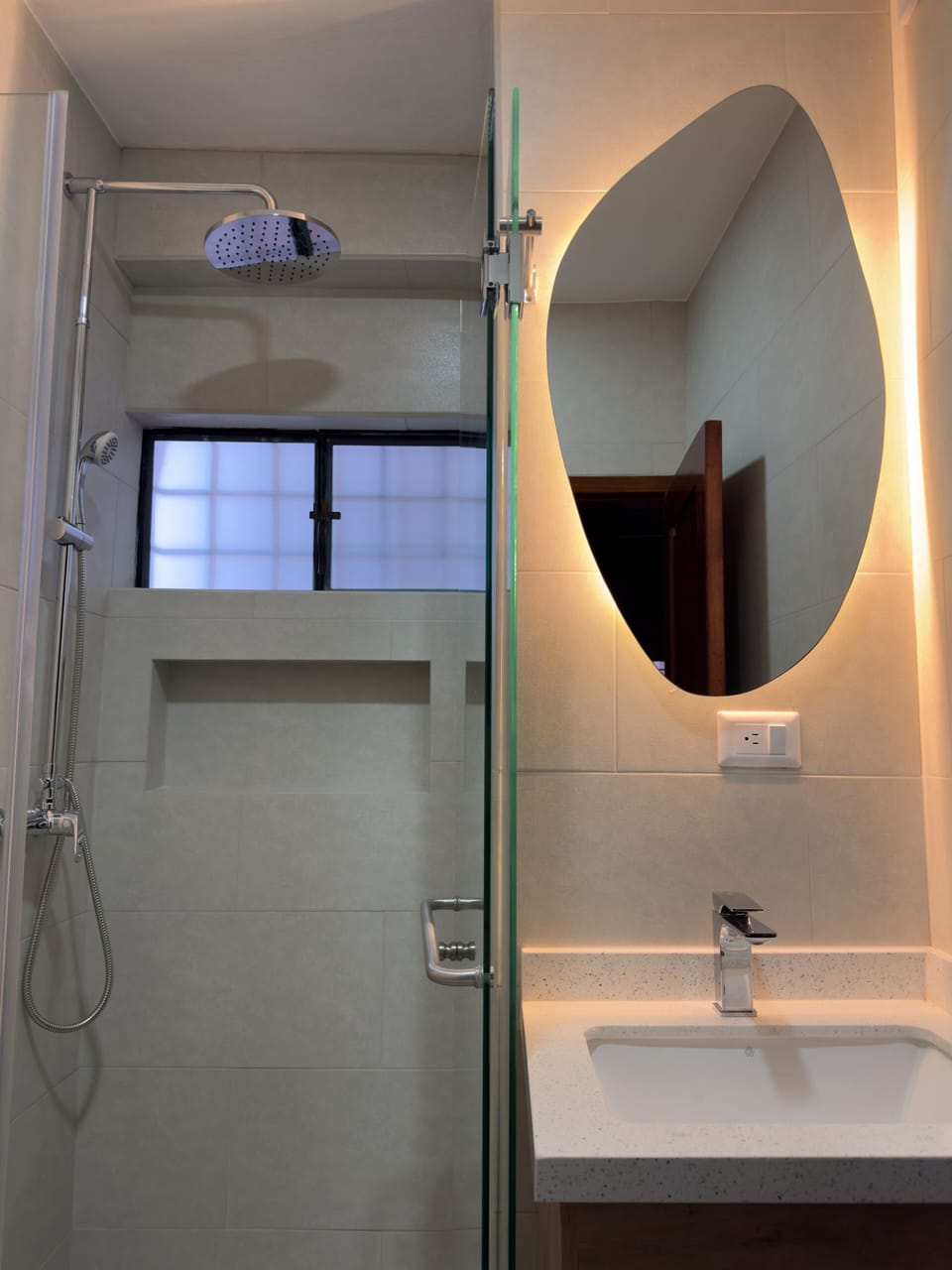 Free toiletries, hair dryer (on request), towels, soap