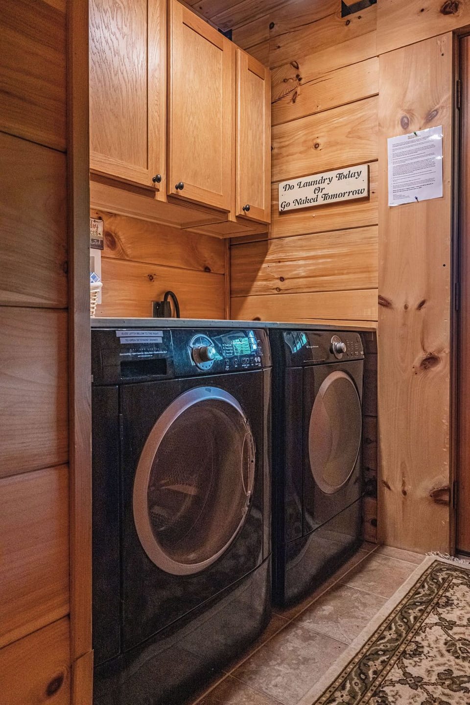 Washer/Dryer for guest usage