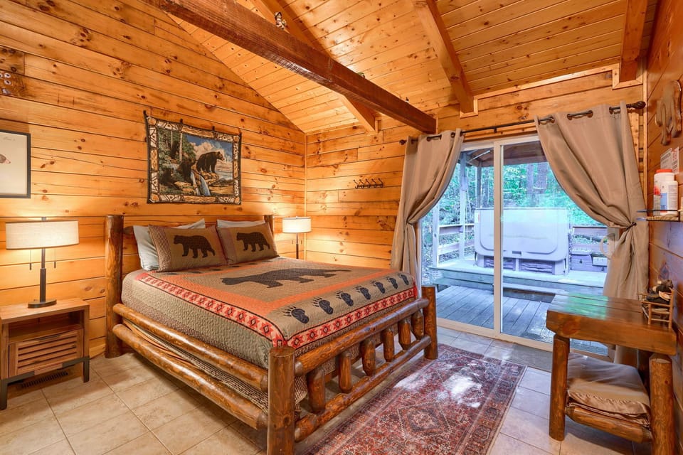 Queen bed