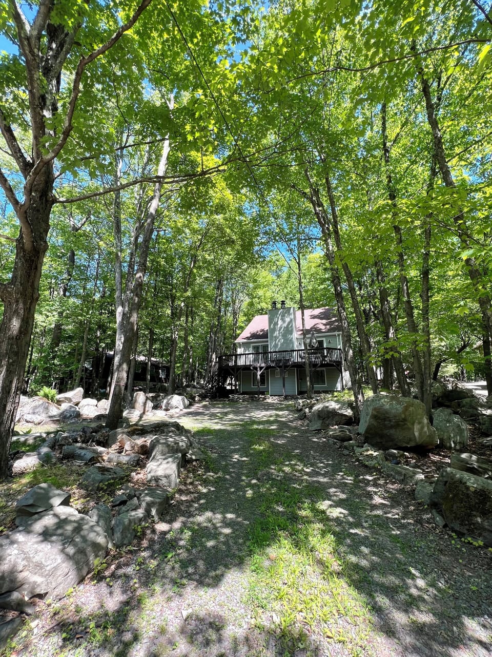 Cabin during Summer 