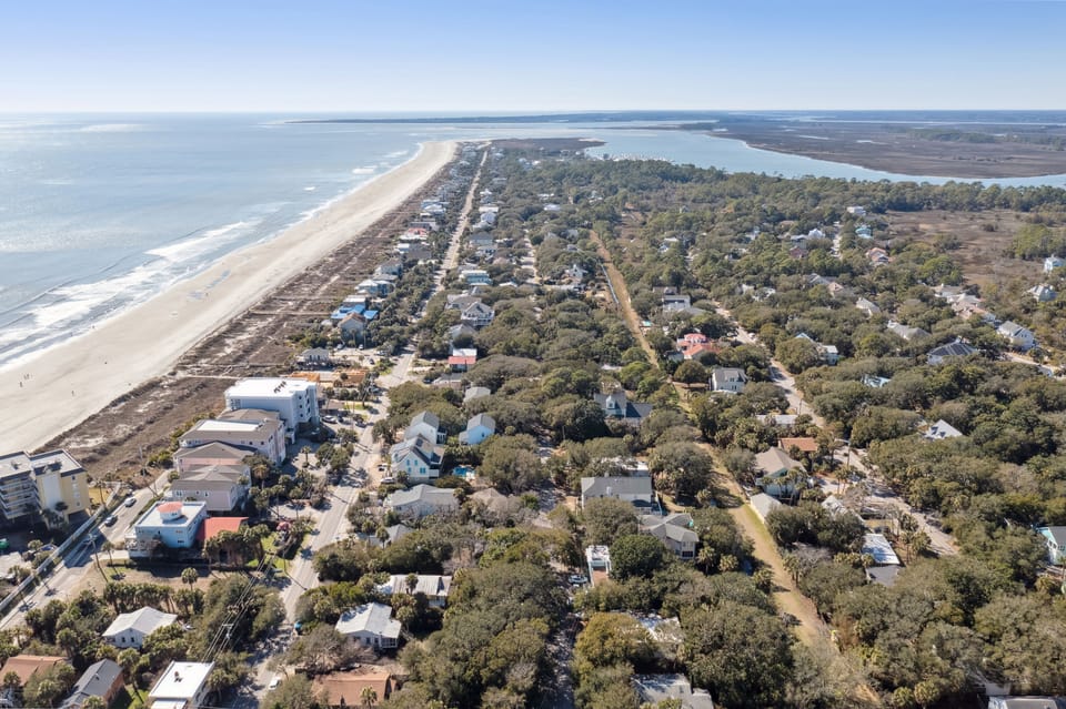 Aerial photos of the area