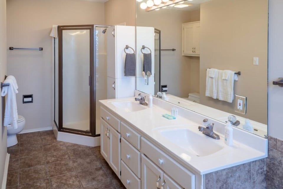 Master Bathroom with Walk In Shower 