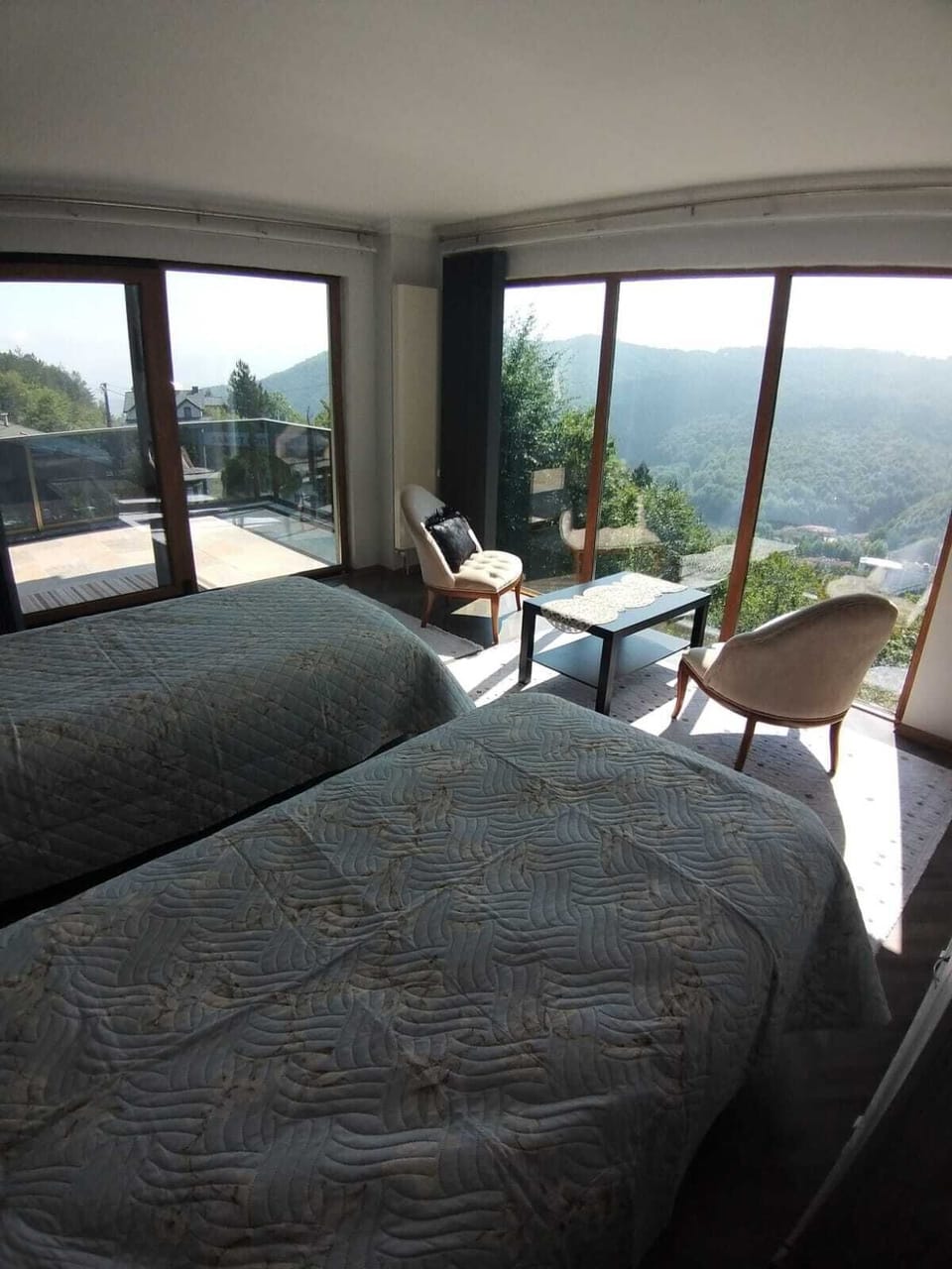 Panoramic Double or Twin Room, Mountain View | Iron/ironing board, free WiFi, bed sheets