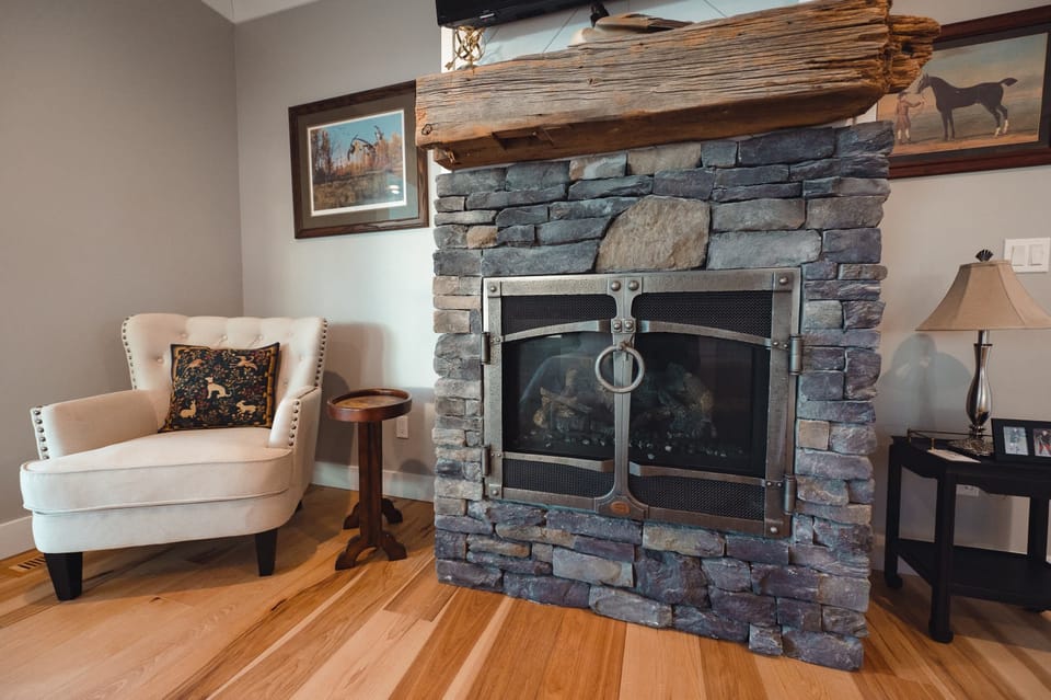 Master Bedroom Fireplace