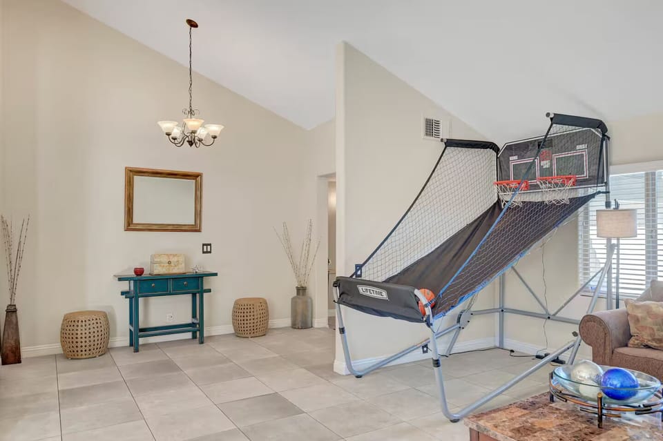 2 player arcade style basketball. 