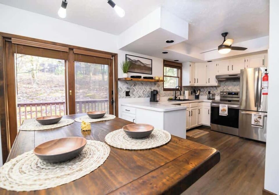 Enjoy nature and natural  sunlight while dining! 