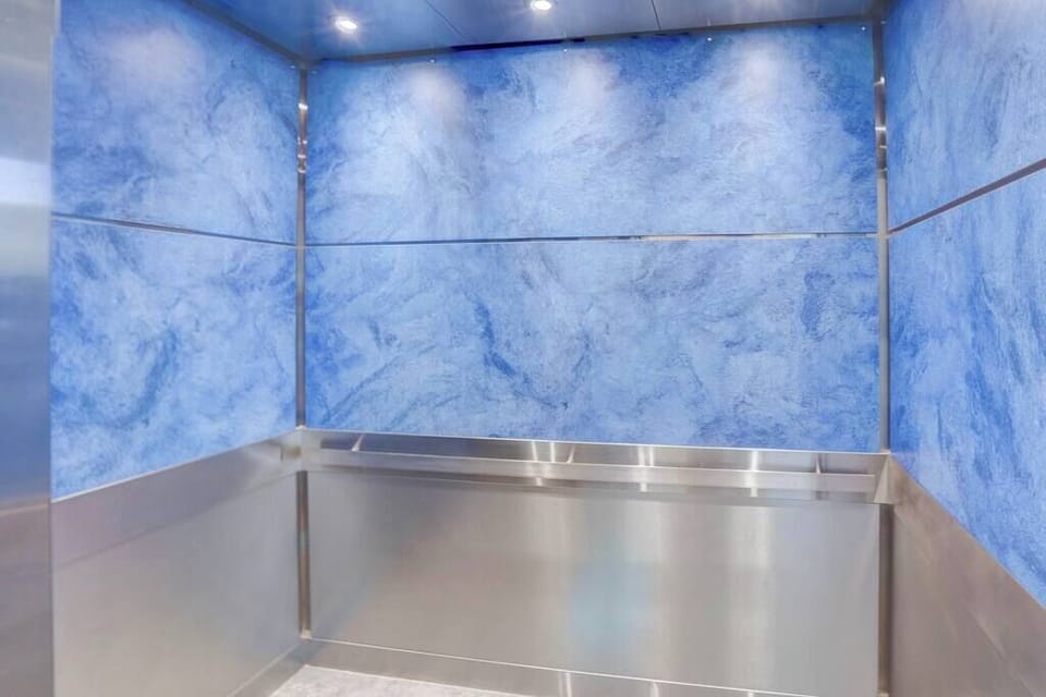 Newly redone elevator