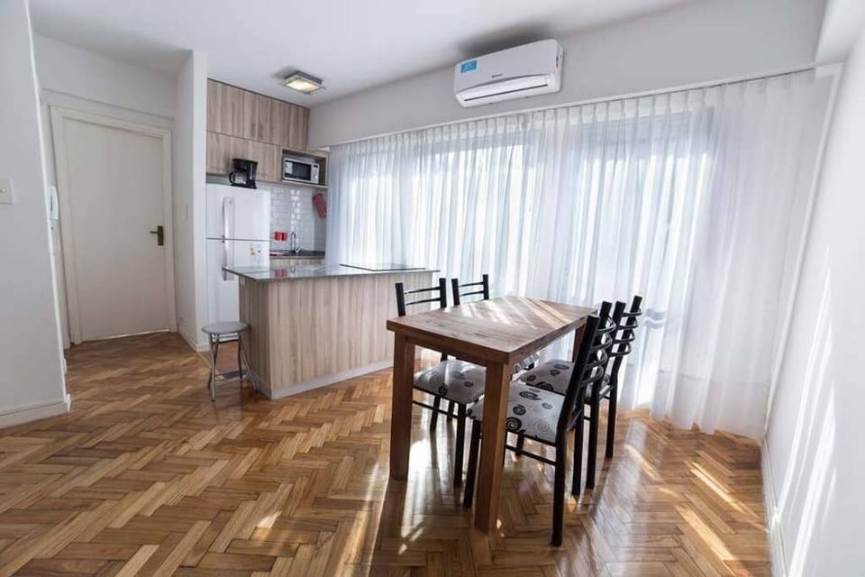 Kitchen and table