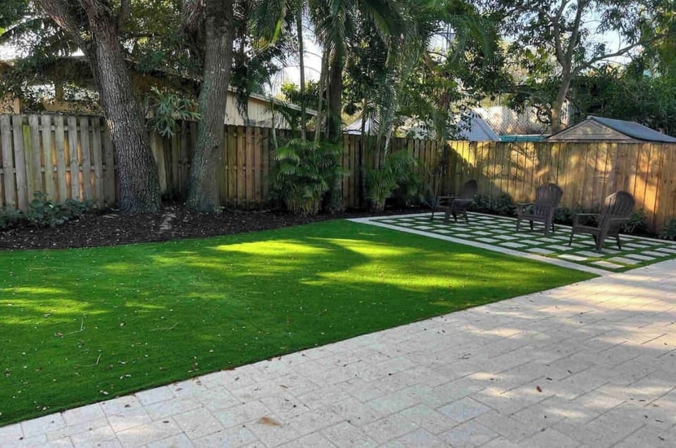 Backyard Turfed