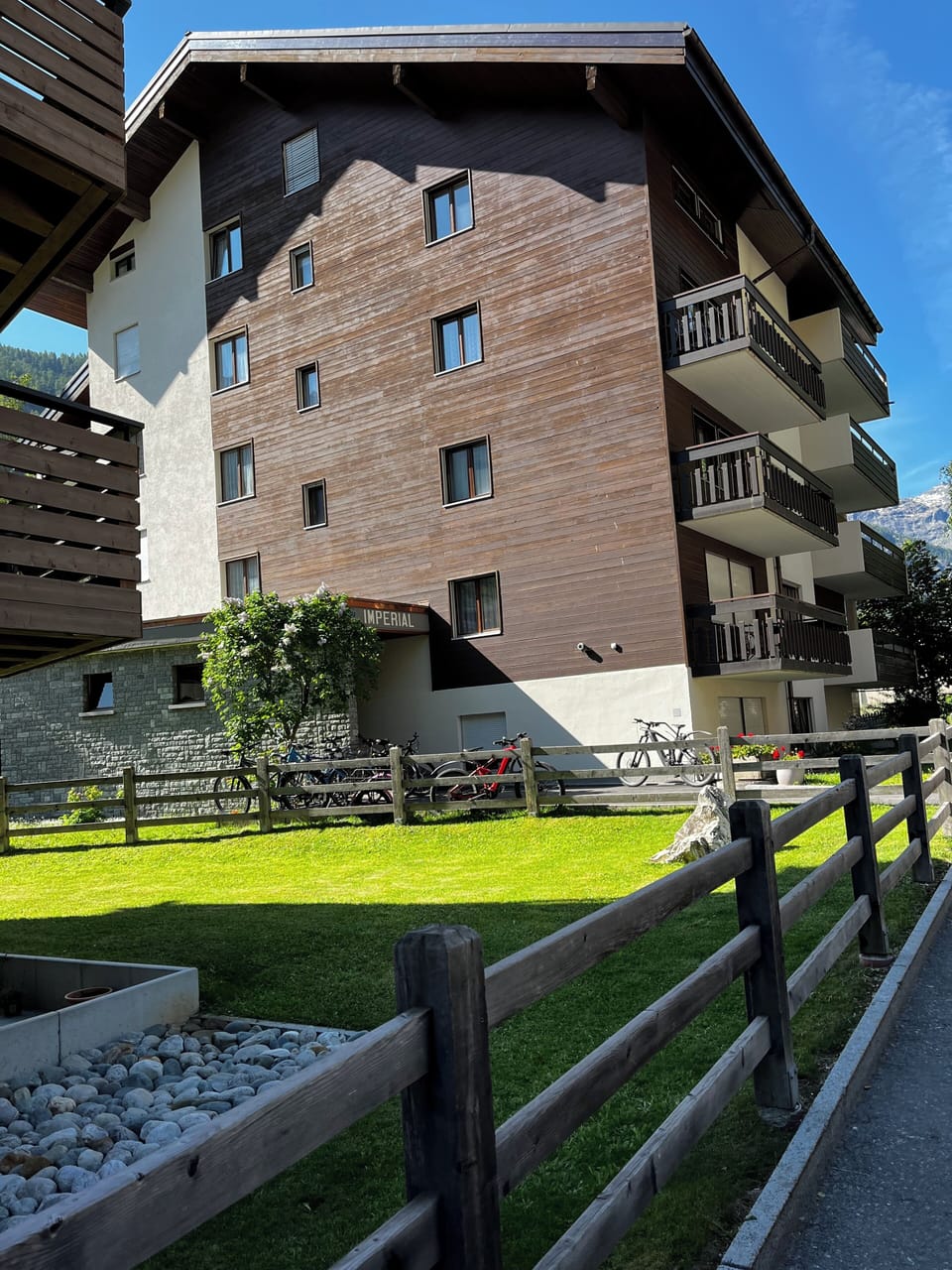 Entrance to Haus Imperial